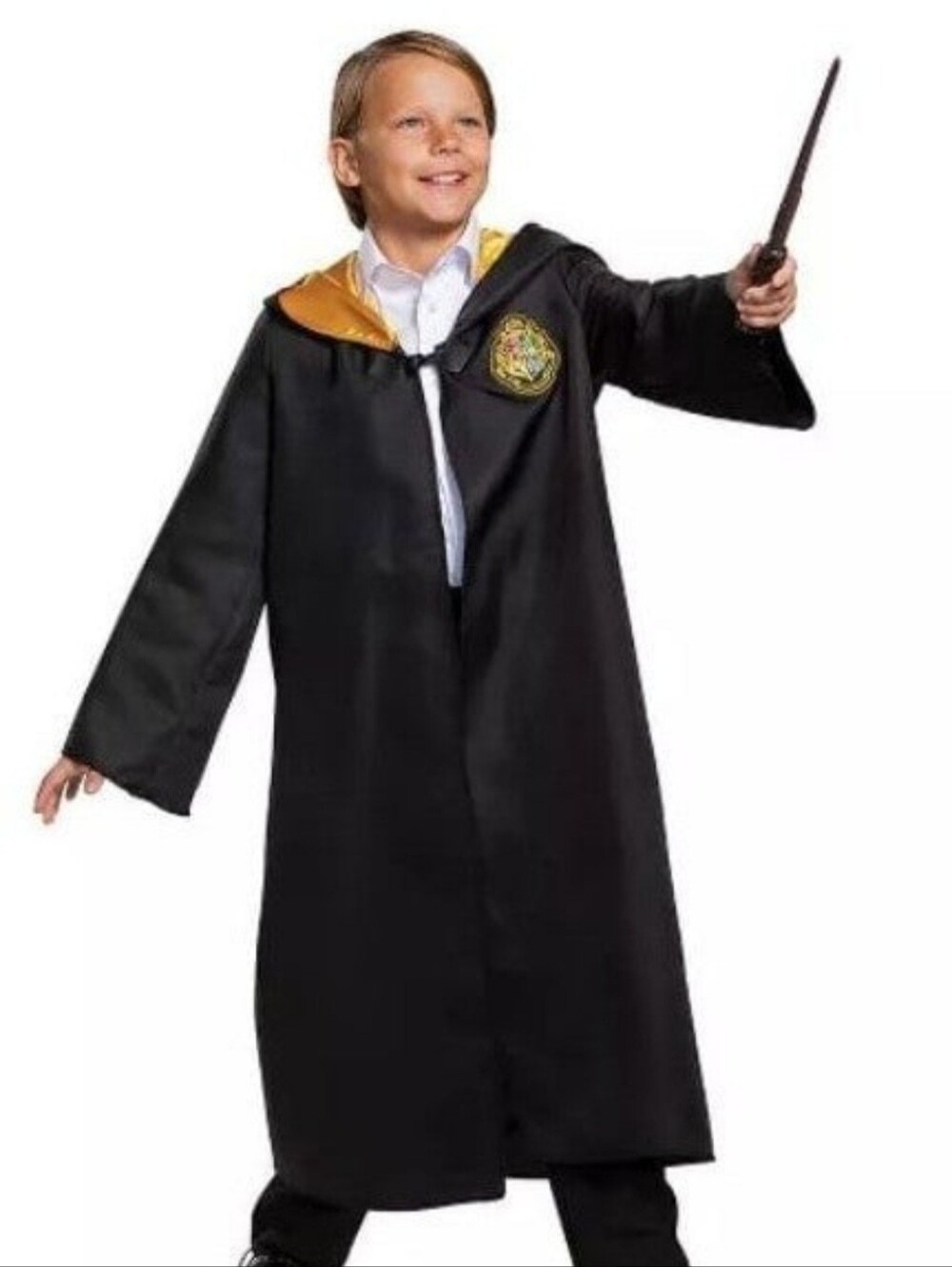 Disguise New Size 7-8 Unisex Hogwart Harry Potter Black Halloween Robe